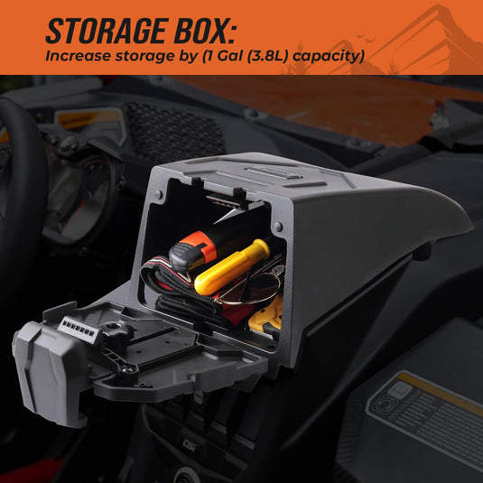 Tablet Holder & Storage Bag for Can-Am Maverick X3