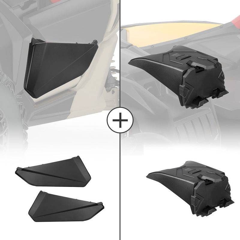 Load image into Gallery viewer, Tablet Holder &amp; Front Lower Door Inserts Fit Can-Am Maverick X3
