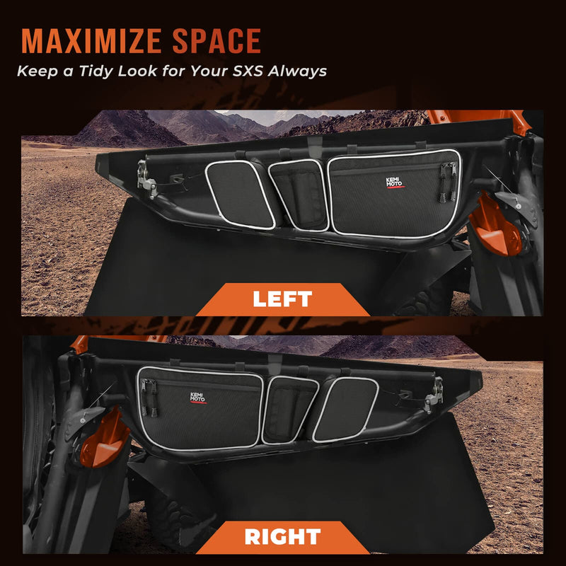 Load image into Gallery viewer, Lower Doors Panels &amp; Door Strorage Bags For Can-Am Maverick X3 MAX
