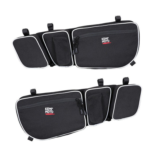 Rear View Side Mirrors & Door Strorage Bags for Can Am Maverick X3