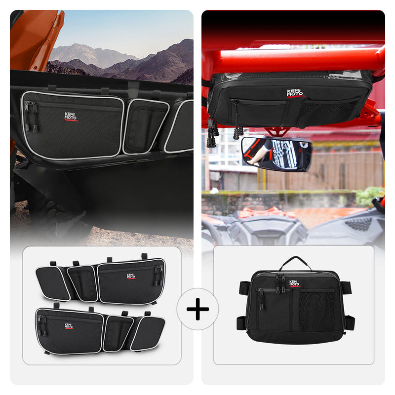 Load image into Gallery viewer, Front &amp; Roof Storage Bags for Can-Am Maverick X3

