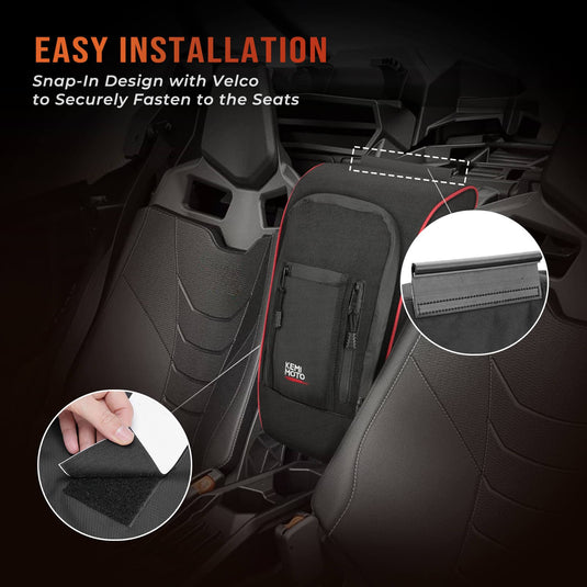 Tablet Holder & Console Storage Bag for Can-Am Maverick X3