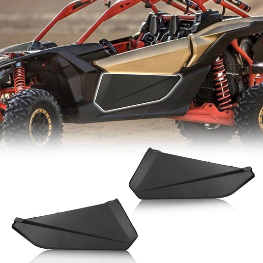 Tablet Holder & Front Lower Door Inserts Fit Can-Am Maverick X3
