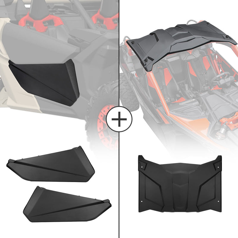 Load image into Gallery viewer, Front Lower Door Inserts &amp; Roof For Can-Am Maverick X3

