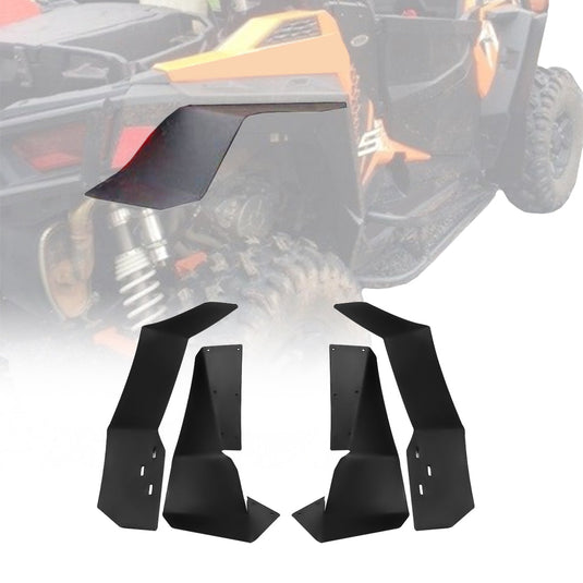 Extended Fender Flares for Polaris RZR S 900 / S 1000 / RZR 4 900 2015-2020