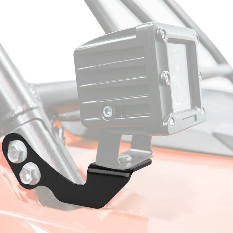 Load image into Gallery viewer, LED Light Mount A-Pillar Mount Light Bracket for Polaris RZR (2 packs)
