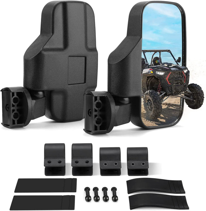 Load image into Gallery viewer, UTV 1.75"-2" Side View High Impact Convex Mirror for Can-am/Mule/Ranger/RZR
