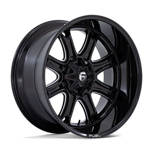 Fuel 1 Pc Darkstar Gloss Black Milled