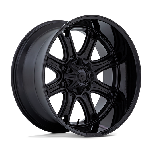 Fuel 1 Pc Darkstar Matte Black With Gloss Black Lip