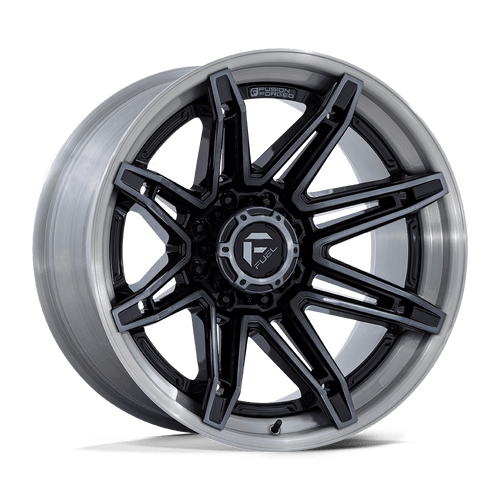 Fuel 1 Pc Fc401 Brawl Gloss Black With Brushed Gray Tint Face & Lip