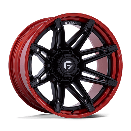 Fuel 1 Pc Fc401 Brawl Matte Black With Candy Red Lip