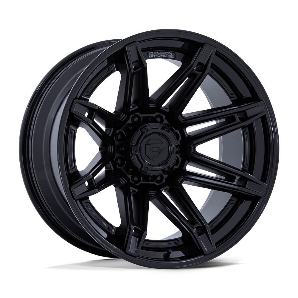 Fuel 1 Pc Fc401 Brawl Matte Black With Gloss Black Lip