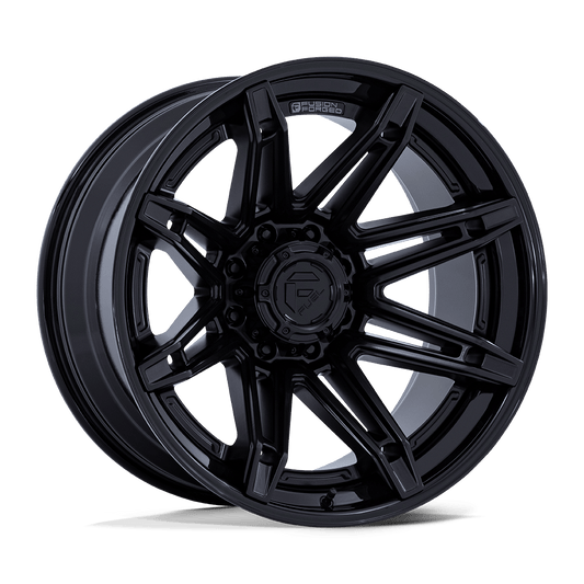 Fuel 1 Pc Fc401 Brawl Matte Black With Gloss Black Lip