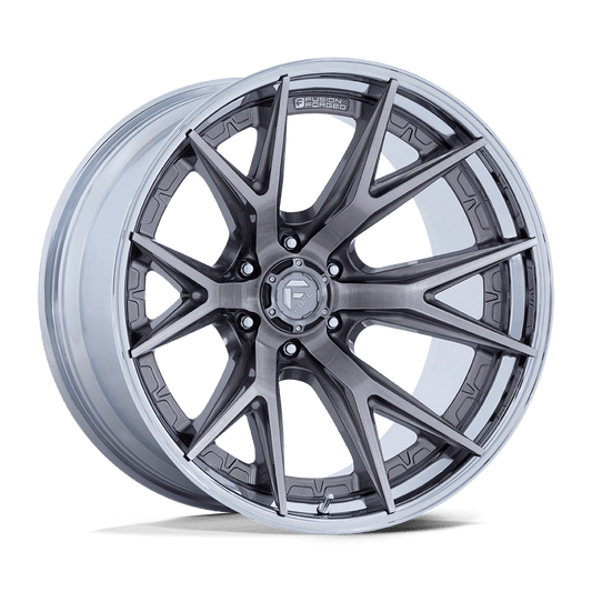 Fuel 1 Pc Fc402 Catalyst Platinum With Chrome Lip