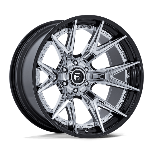 Fuel 1 Pc Fc402 Catalyst Chrome With Gloss Black Lip
