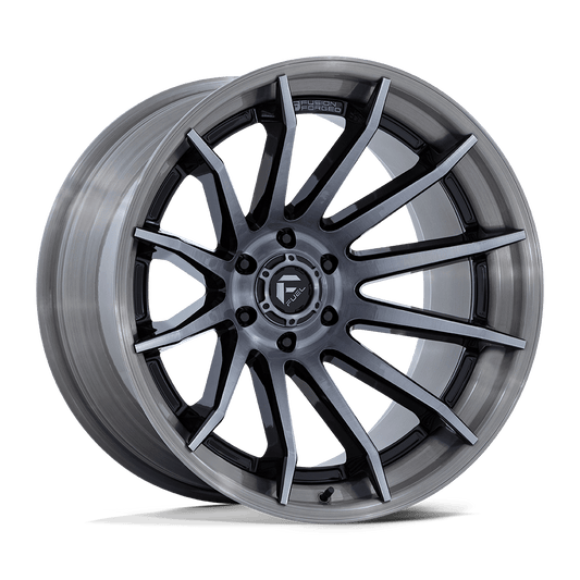 Fuel 1 Pc Fc403 Burn Gloss Black With Brushed Gray Tint Face & Lip