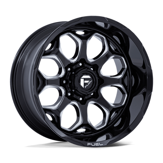 Fuel 1 Pc Fc862 Scepter Gloss Black Milled