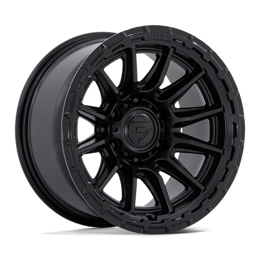 Fuel 1 Pc Fc866 Piston Blackout W/ Gloss Black Lip