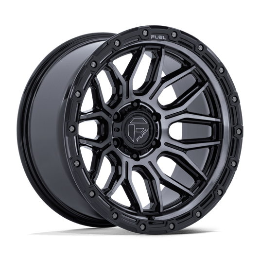 Fuel 1 Pc Fc881 Surge Gloss Black Machined W/ Gray Tint