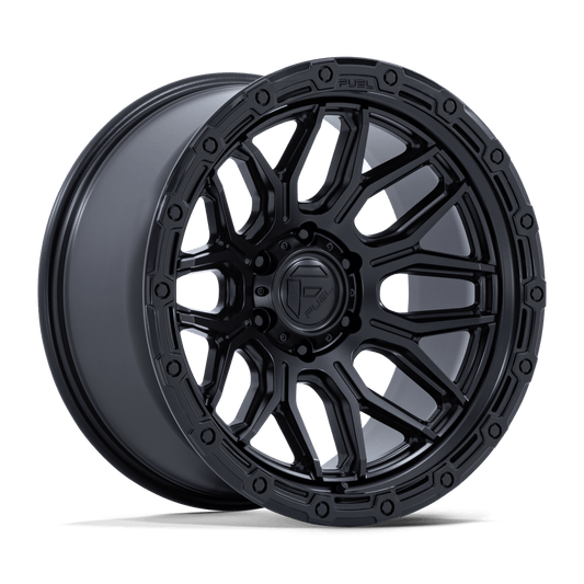 Fuel 1 Pc Fc881 Surge Matte Black W/ Gloss Black Lip