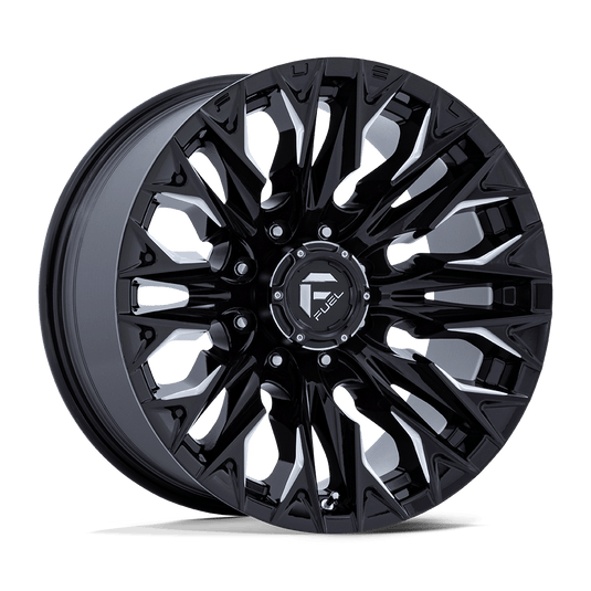 Fuel 1 Pc D803 Flame Gloss Black Milled