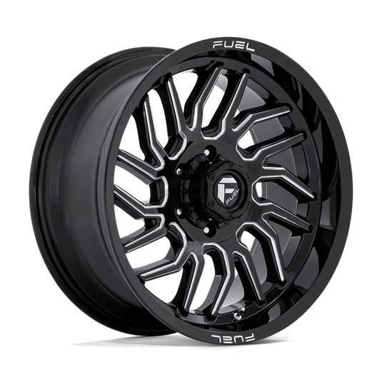 Fuel 1 Pc D807 Hurricane Gloss Black Milled