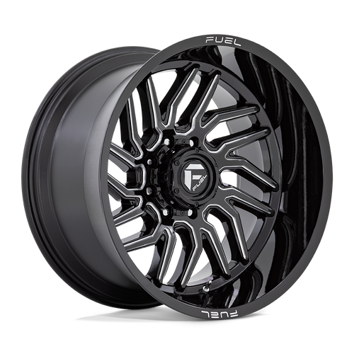 Fuel 1 Pc D807 Hurricane Gloss Black Milled