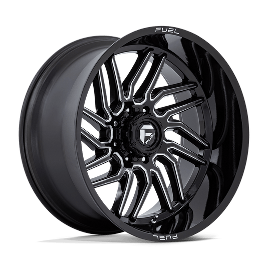Fuel 1 Pc D807 Hurricane Gloss Black Milled