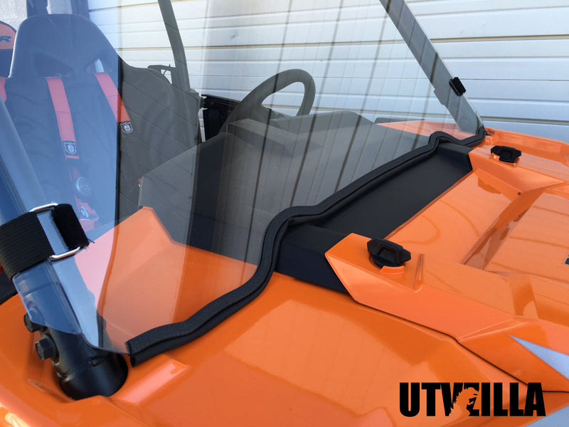 Load image into Gallery viewer, Full Polycarbonate Windshield with Quick Straps for RZR 900, 1000, TURBO (upgrade options)
