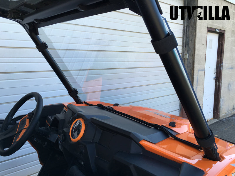 Load image into Gallery viewer, Full Polycarbonate Windshield with Quick Straps for RZR 900, 1000, TURBO (upgrade options)
