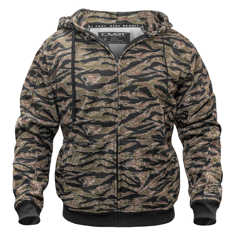 Load image into Gallery viewer, Men&#39;s Zip Up Fleece Lined Hoodie 2.0
