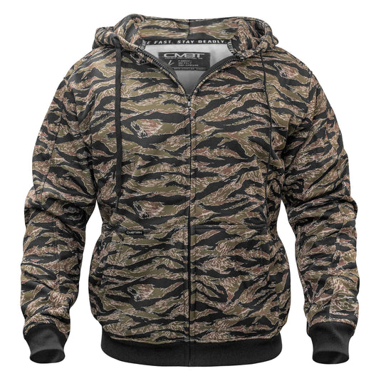 Men's Zip Up Fleece Lined Hoodie 2.0