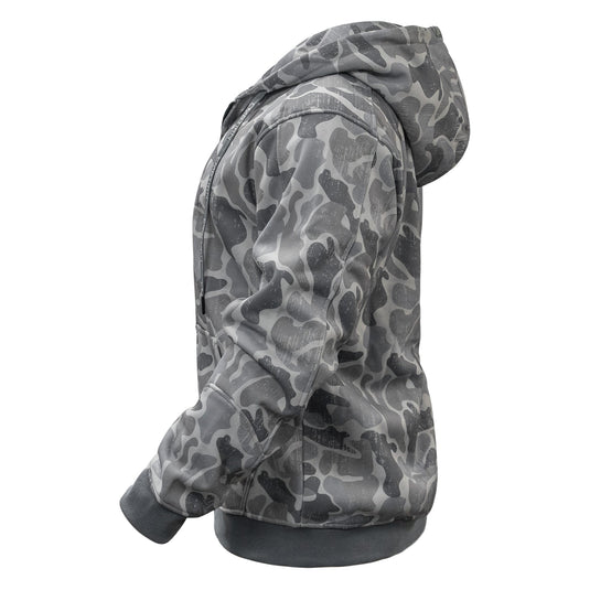 Men's Zip Up Fleece Lined Hoodie 2.0