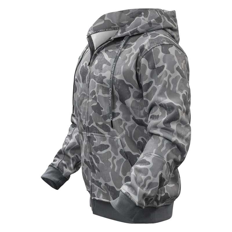 Load image into Gallery viewer, Men&#39;s Zip Up Fleece Lined Hoodie 2.0
