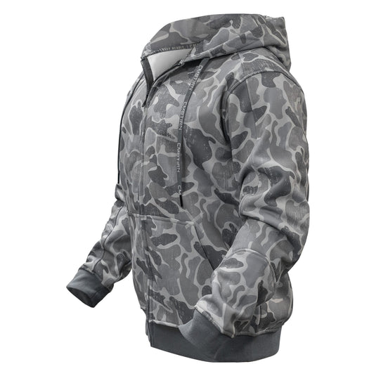 Men's Zip Up Fleece Lined Hoodie 2.0