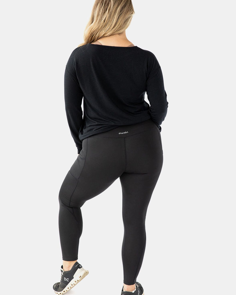 Load image into Gallery viewer, Hello Sunshine UPF Long Sleeve – Booya Black
