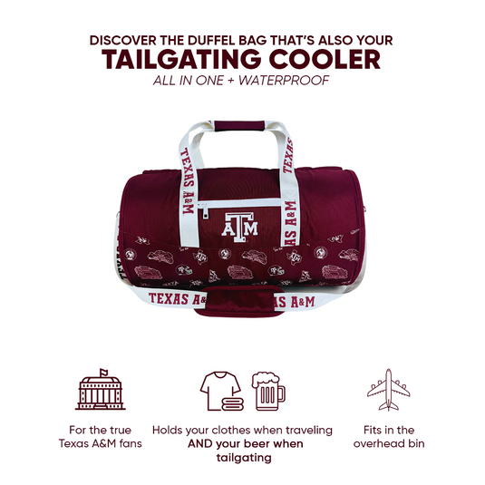 Texas A&M University Duffel Cooler