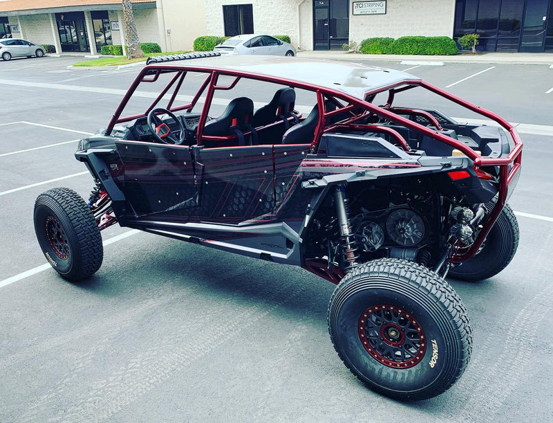 Load image into Gallery viewer, 2014-2023 Polaris RZR 4DR Rear Bumper Cage
