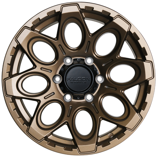 T6 - Matte Bronze 17x9