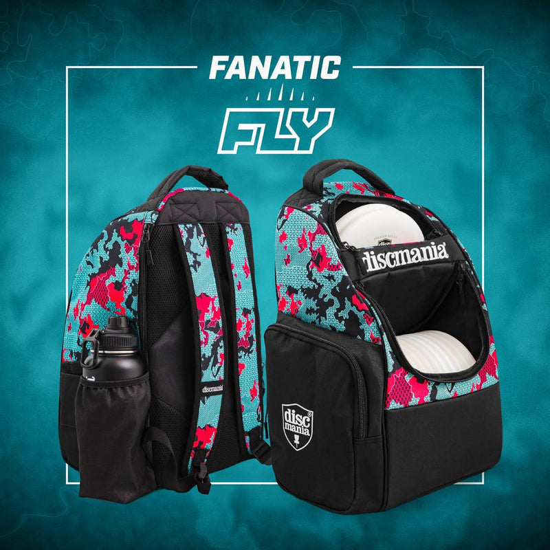 Load image into Gallery viewer, Discmania Fanatic Fly Backpack - Holds 18+ Discs
