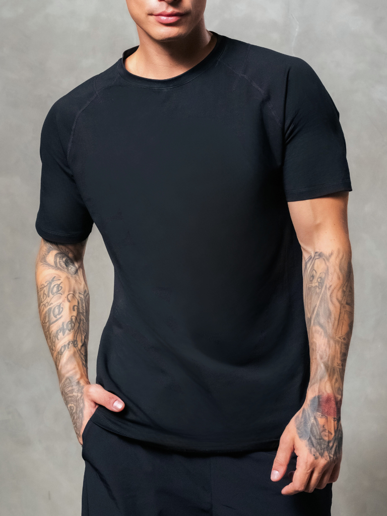 Load image into Gallery viewer, AirFlow Definition Tee Black
