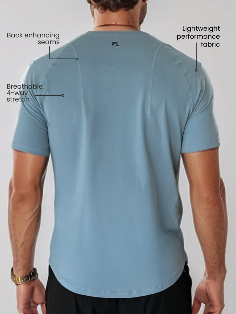 Load image into Gallery viewer, AirFlow Definition Tee Deep Blue
