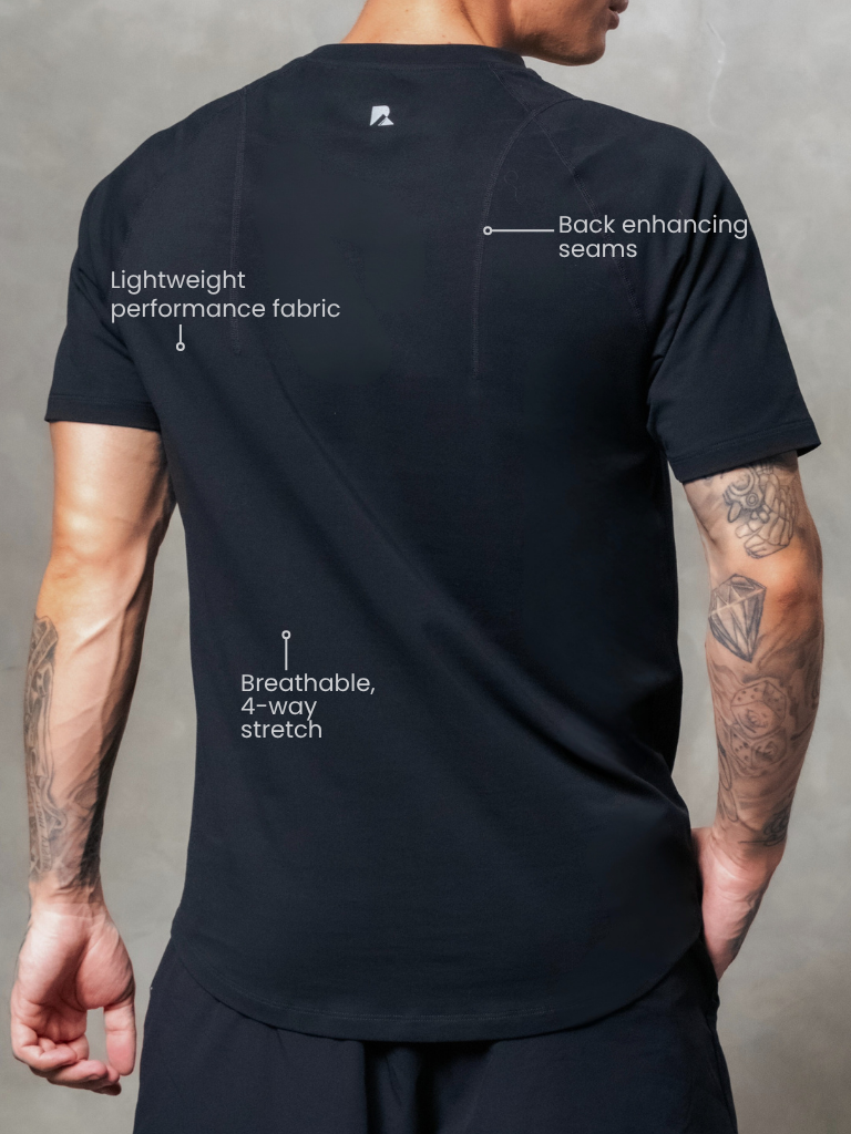 Load image into Gallery viewer, AirFlow Definition Tee Black
