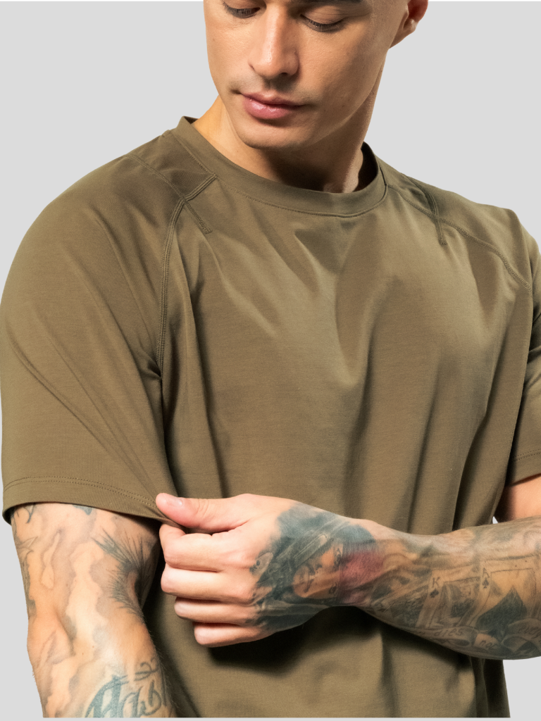 Load image into Gallery viewer, AirFlow Definition Tee Army Green

