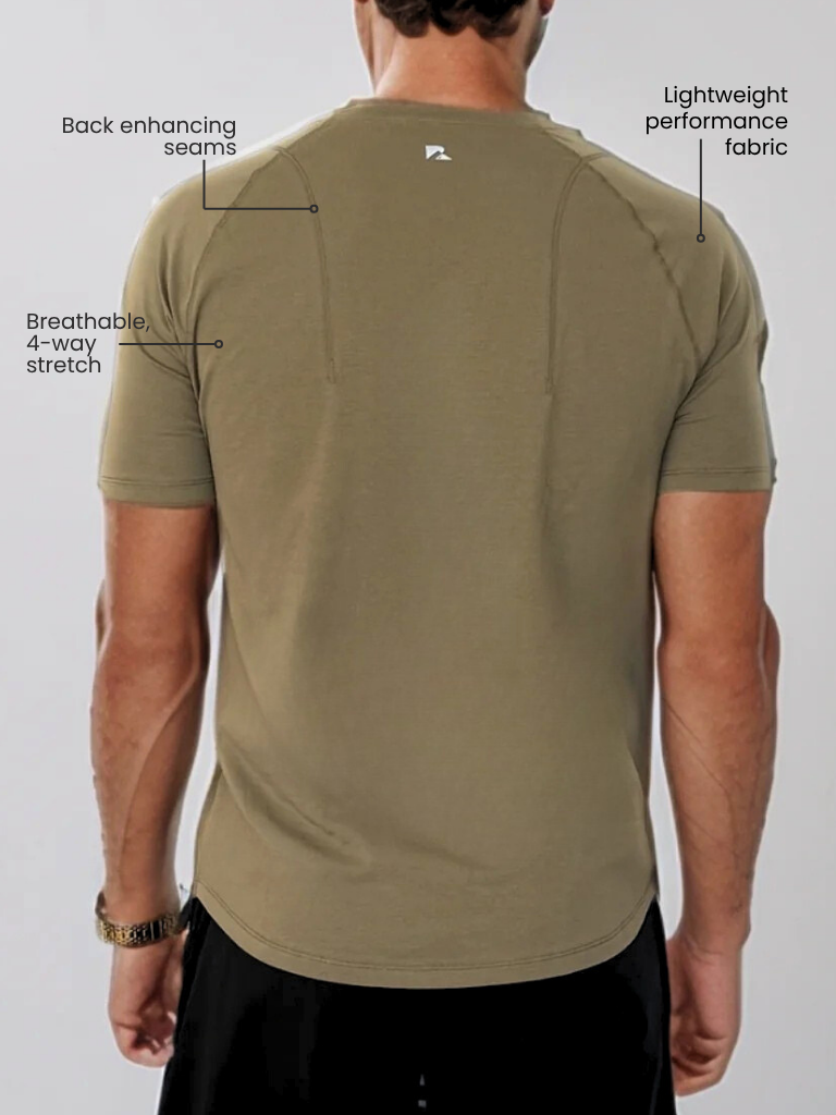 Load image into Gallery viewer, AirFlow Definition Tee Army Green
