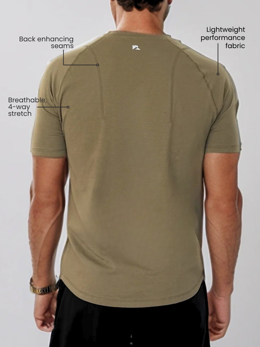 AirFlow Definition Tee Army Green