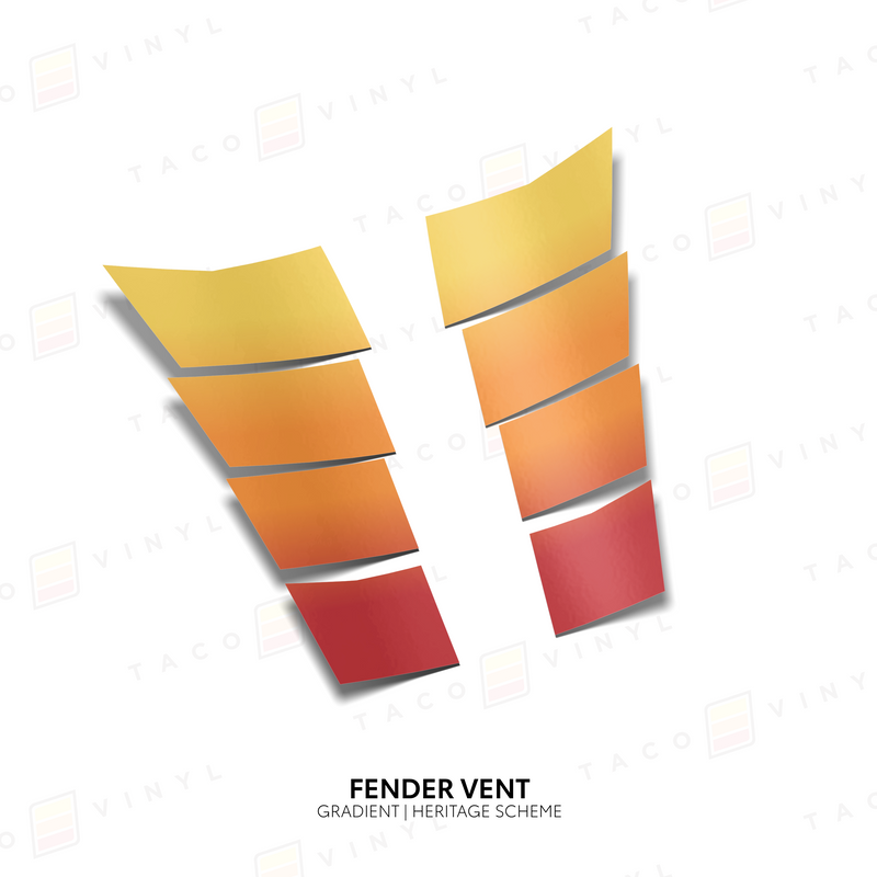Load image into Gallery viewer, 2024+ Tacoma/2025+ 4Runner Gradient Fender Vents

