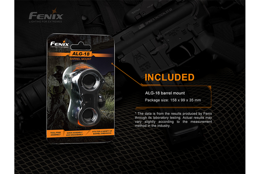 Fenix ALG-18 Flashlight Barrel Mount