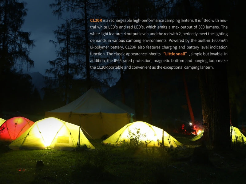 Load image into Gallery viewer, Fenix CL20R LED Rechargeable Camping Lantern - discontinued
