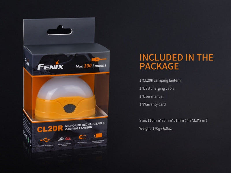 Load image into Gallery viewer, Fenix CL20R LED Rechargeable Camping Lantern - discontinued

